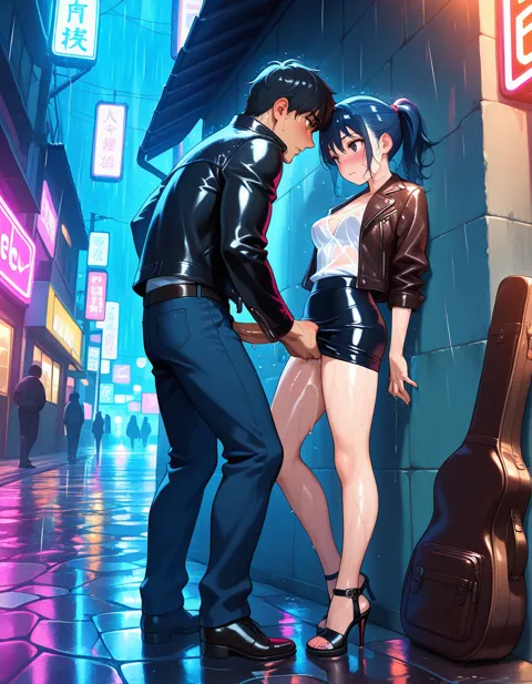 Neon Rain Intimacy cover