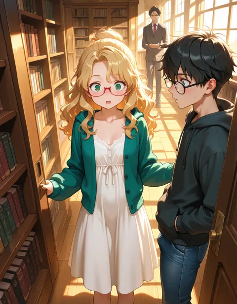 Silent Library Secrets cover