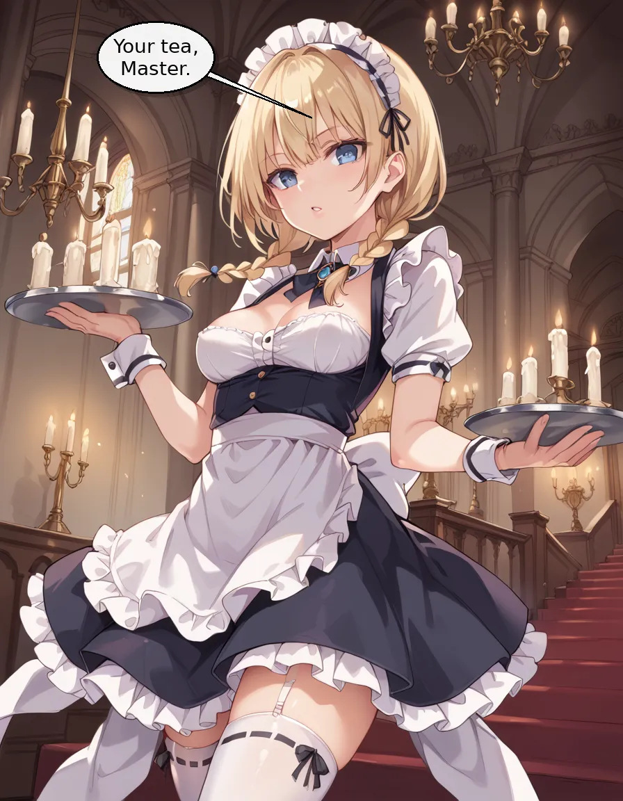 Panel 1 - The Night Tea Service