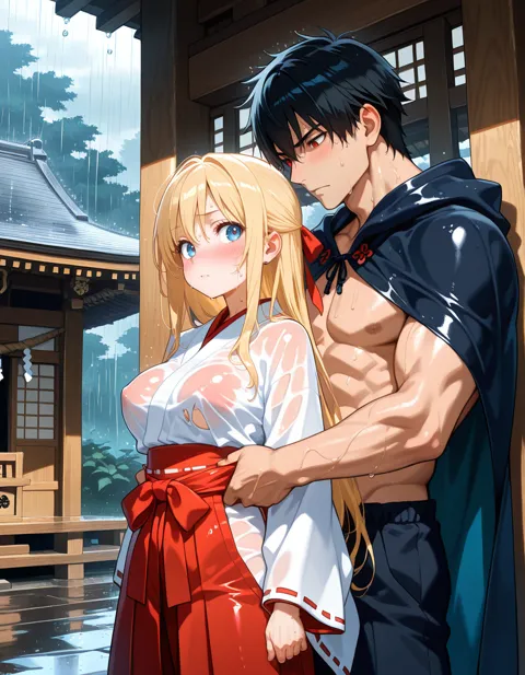 The Shrine Maiden's Forbidden Offering cover