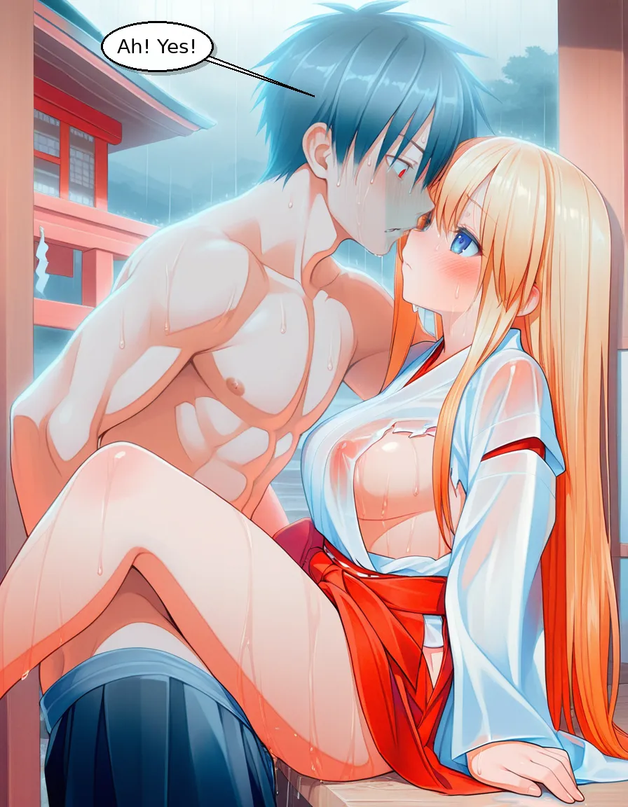 Panel 5 - The Shrine Maiden's Forbidden Offering