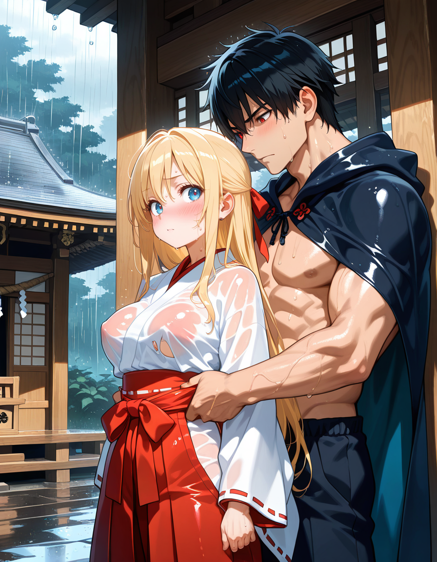 The Shrine Maiden's Forbidden Offering cover