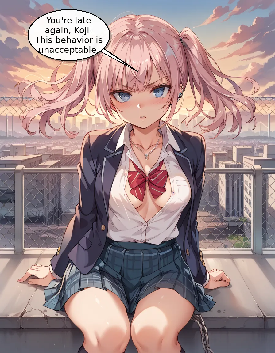 Panel 1 - The Storm on the Rooftop